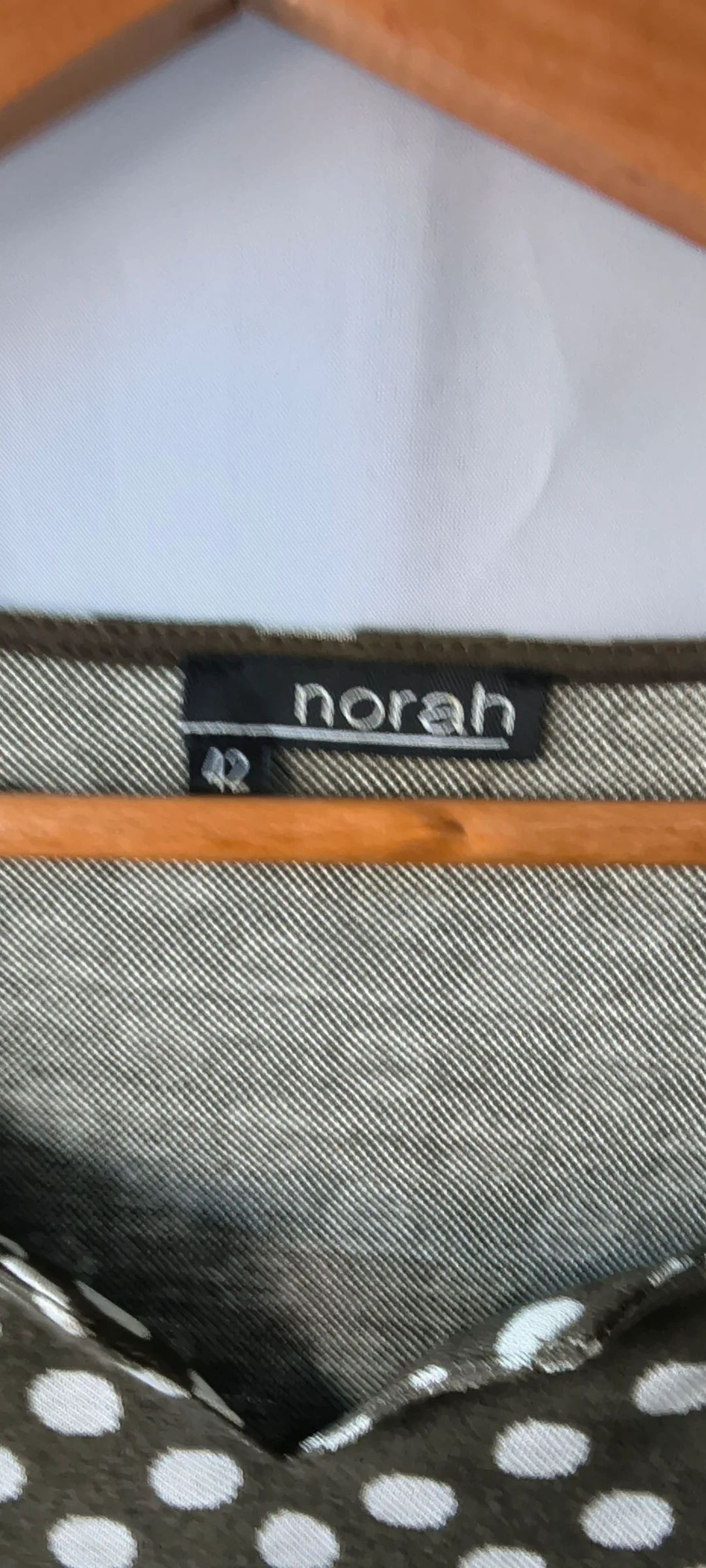 Norah 2-piece set size 42 – Polka dot dress + vest – Stretch – Timeless & elegant #308 – photo 6